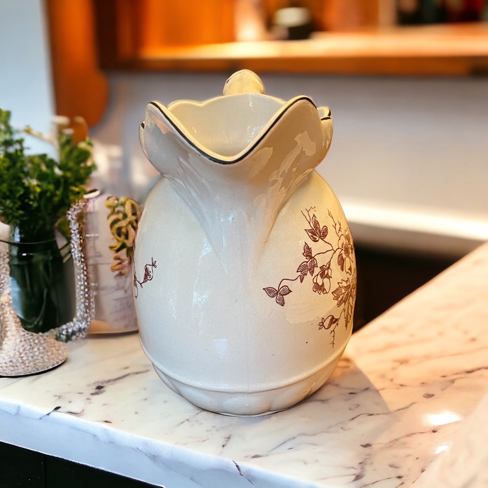 Antique transferware pitcher - Picture 5 of 7